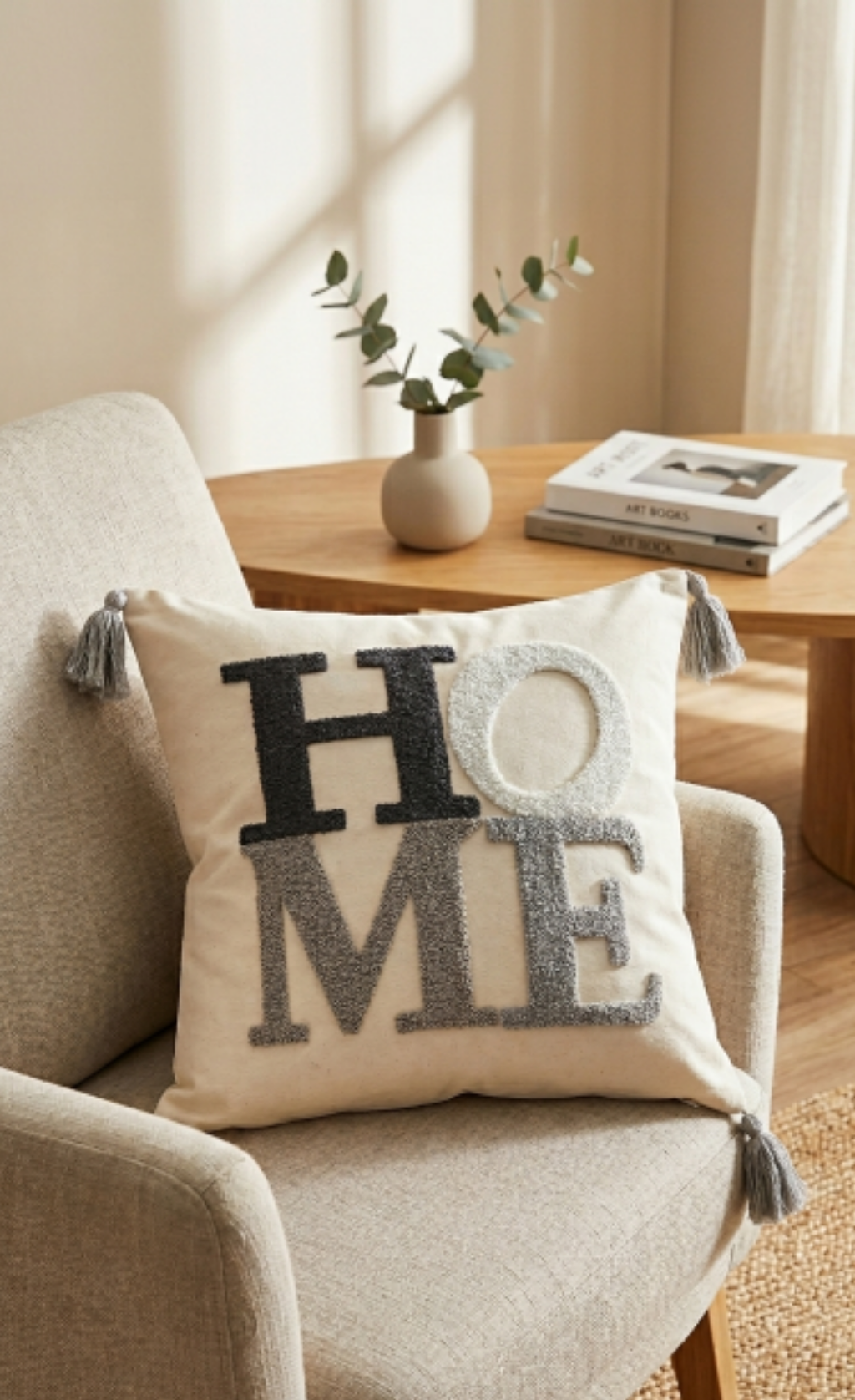 Home Punch Dekoratif Kırlent Kılıfı Tekli