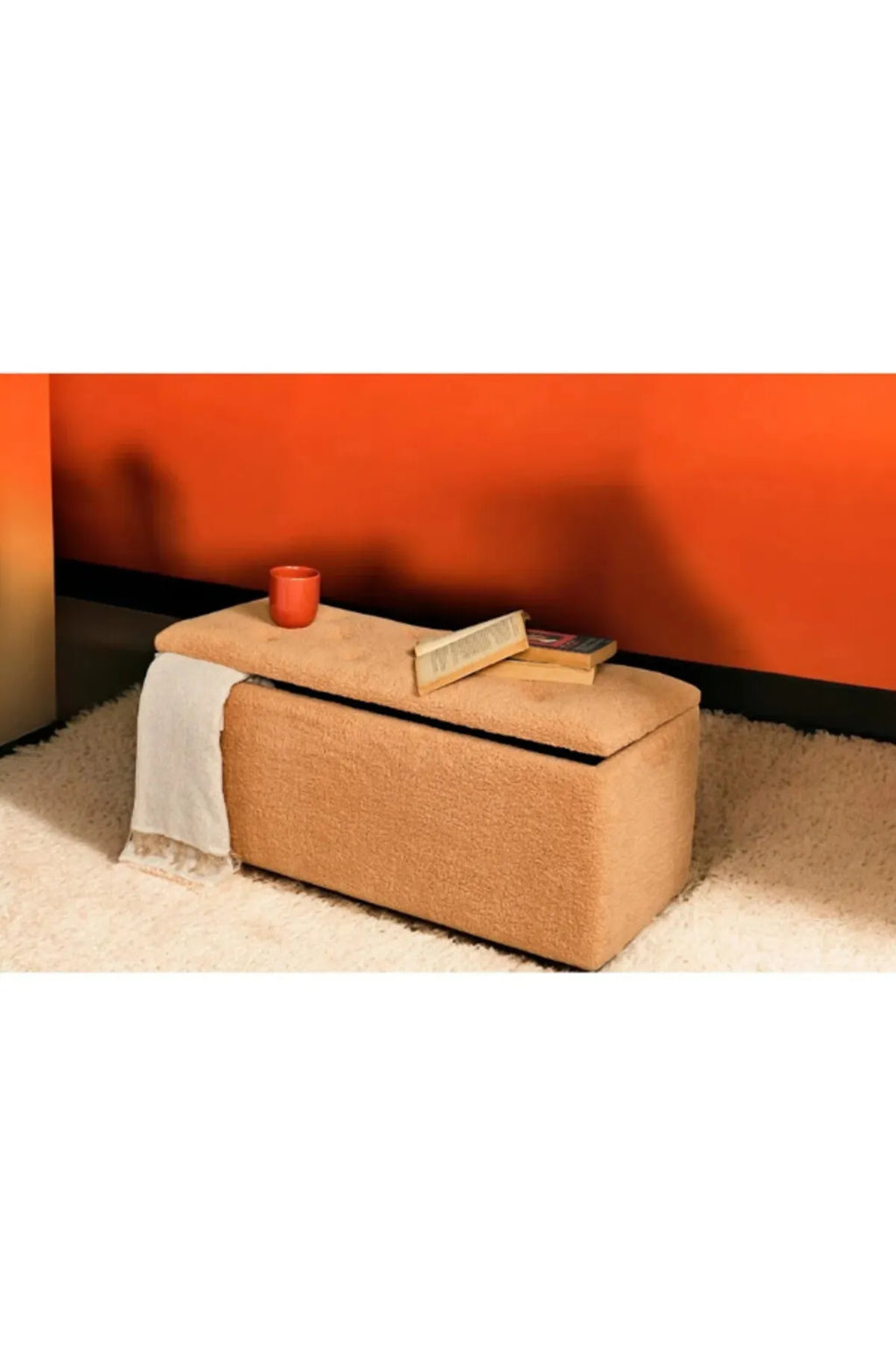 Puf Denmark Modern Tarz Yatak Ucu Sandıklı Puf Bench Koltuk