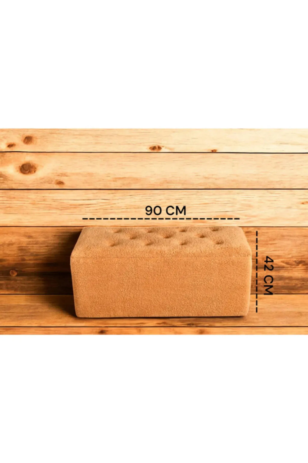 Puf Denmark Modern Tarz Yatak Ucu Sandıklı Puf Bench Koltuk