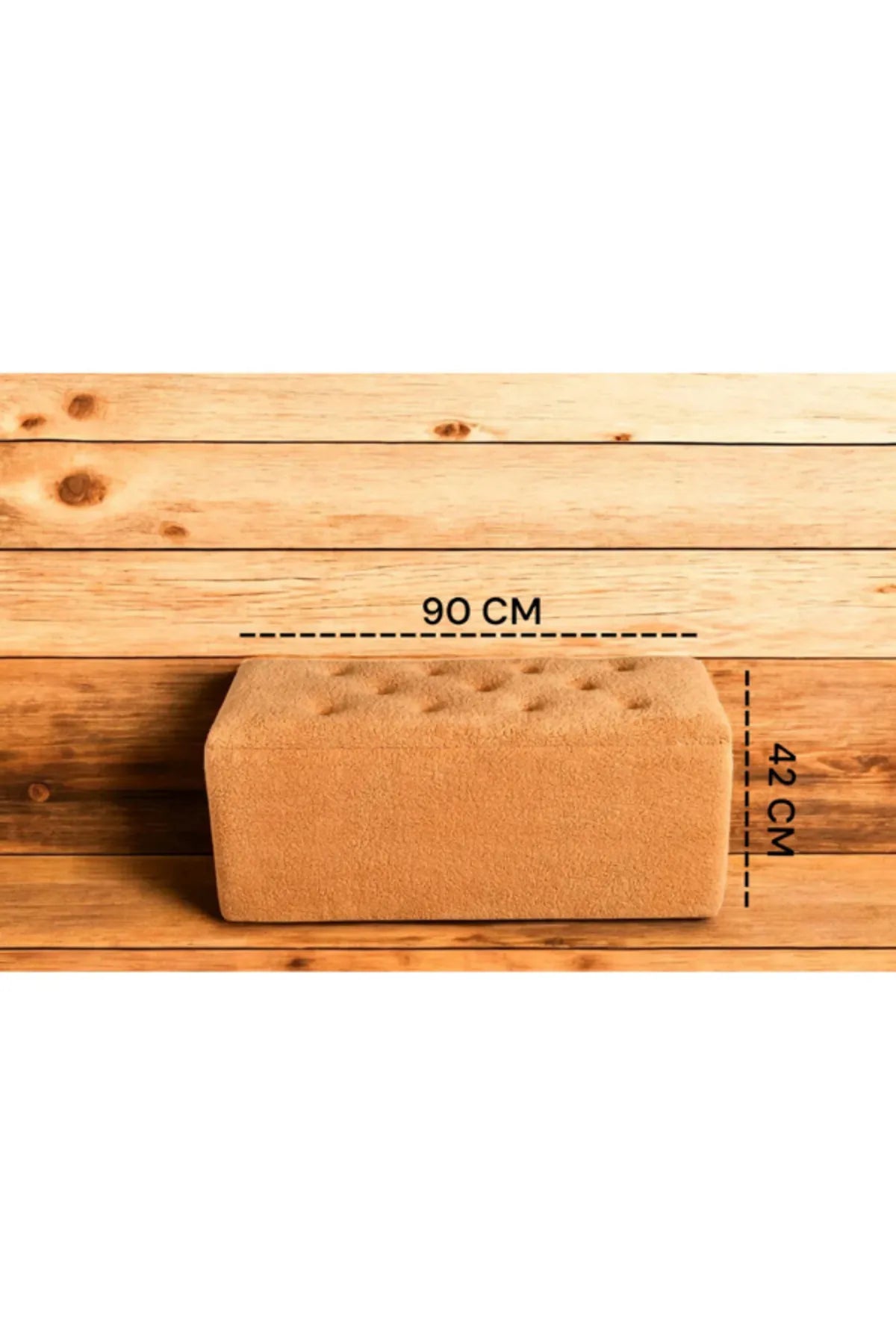 Puf Denmark Modern Tarz Yatak Ucu Sandıklı Puf Bench Koltuk