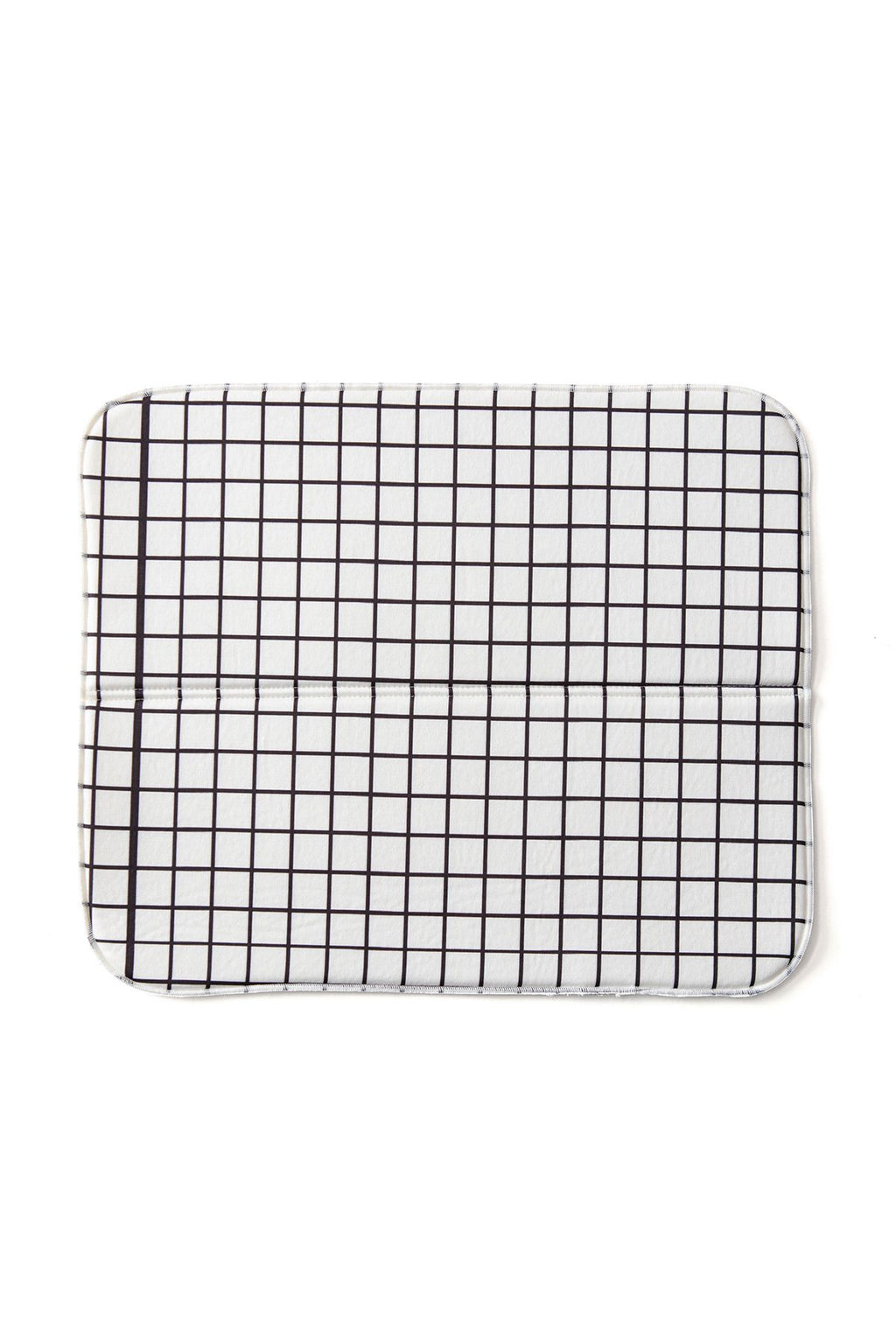 Bulaşık Kurutma Örtüsü, Bulaşıklık, Tezgah Üstü Bulaşık Matı, Süper Emici Mutfak Matı,siyah, beyaz