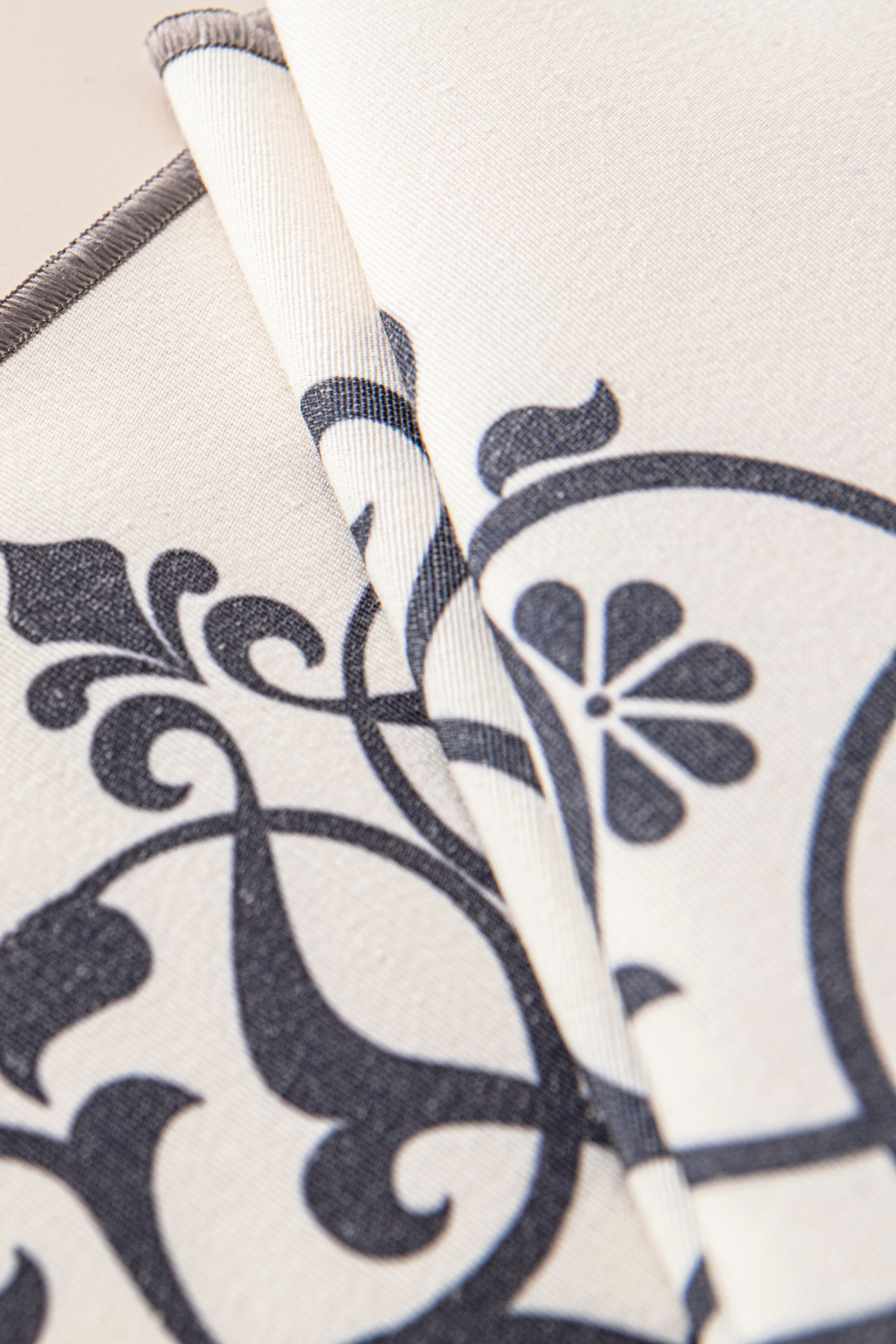 Safran Luxe, 6'lı Premium Seri Sunum Peçetesi, Duck Keten Kumaş 40x40cm