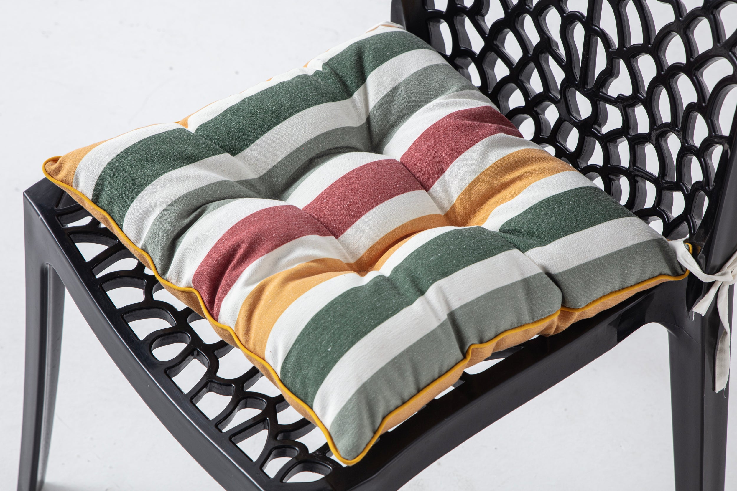 Dekoratif Rahat Sandalye Minderi, Gökkuşağı Desenli