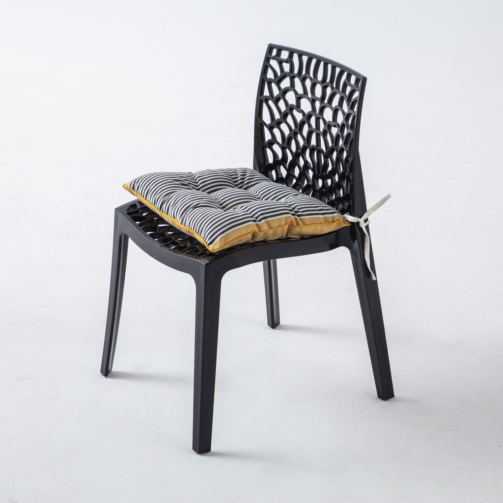 Dekoratif Rahat Sandalye Minderi, Çizgili