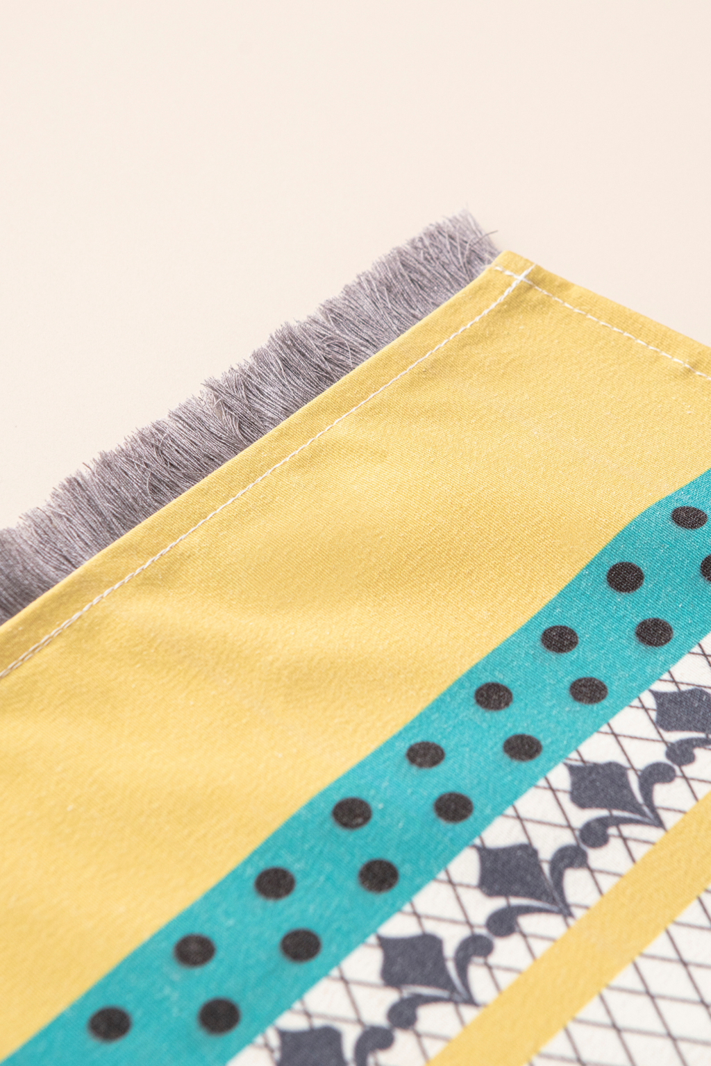 Safran Luxe, Duck Keten Runner, Premium Seri Kaymaz Runner 45x140