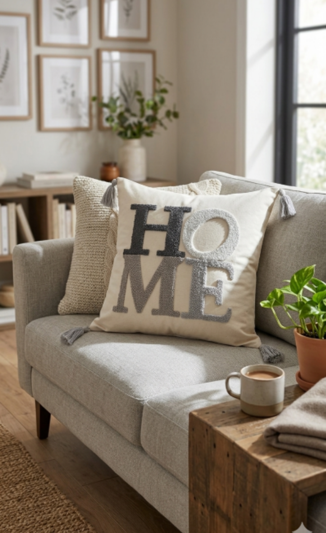 Home Punch Dekoratif Kırlent Kılıfı Tekli