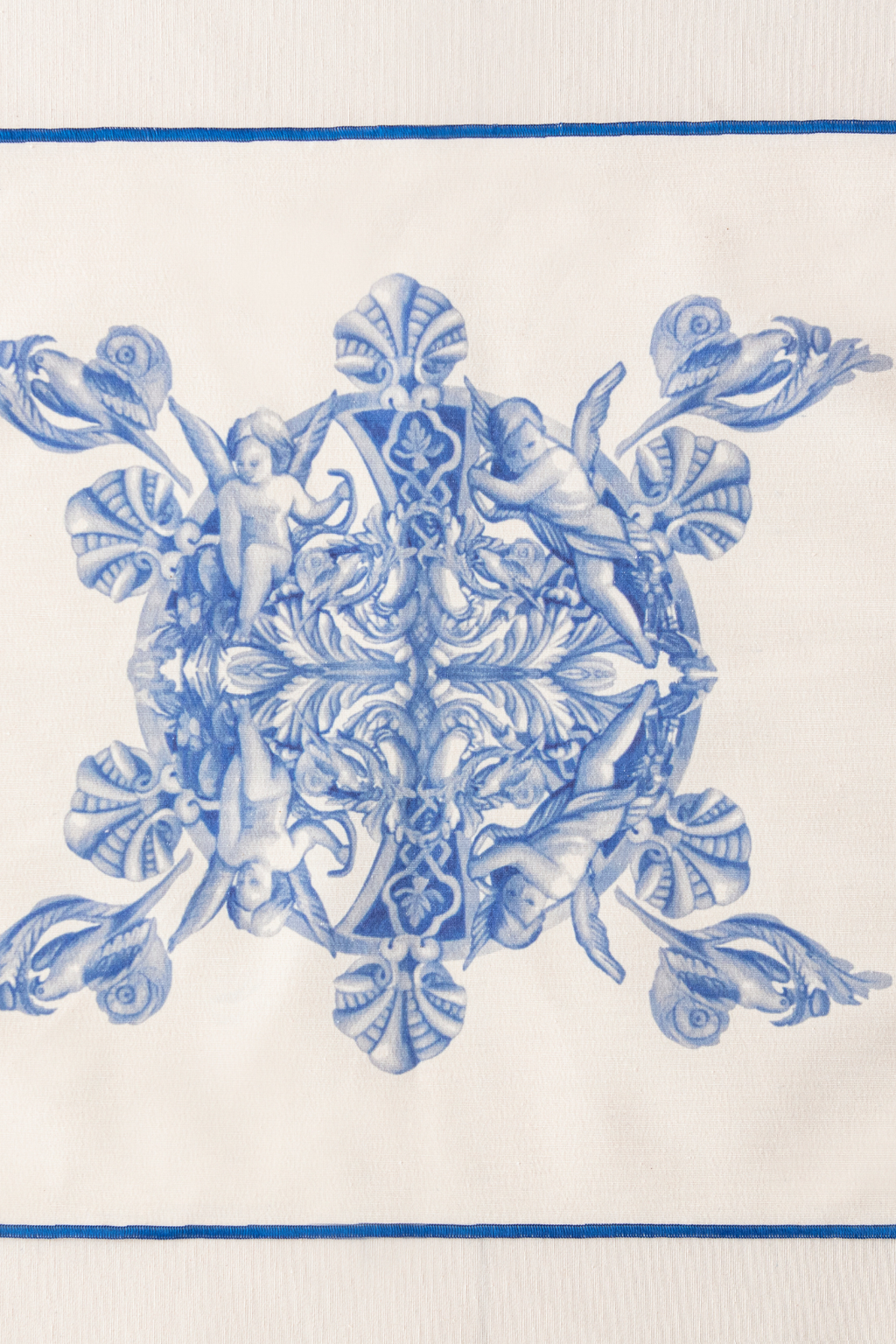 Azure Blue, Premium Seri Sunum Peçetesi 6'lı , Duck Keten Kumaş 40x40cm