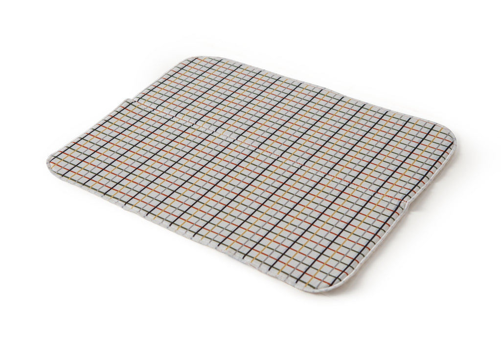 Bulaşık Kurutma Örtüsü, Bulaşıklık, Tezgah Üstü Bulaşık Matı, Süper Emici Mutfak Matı, Ekoseli