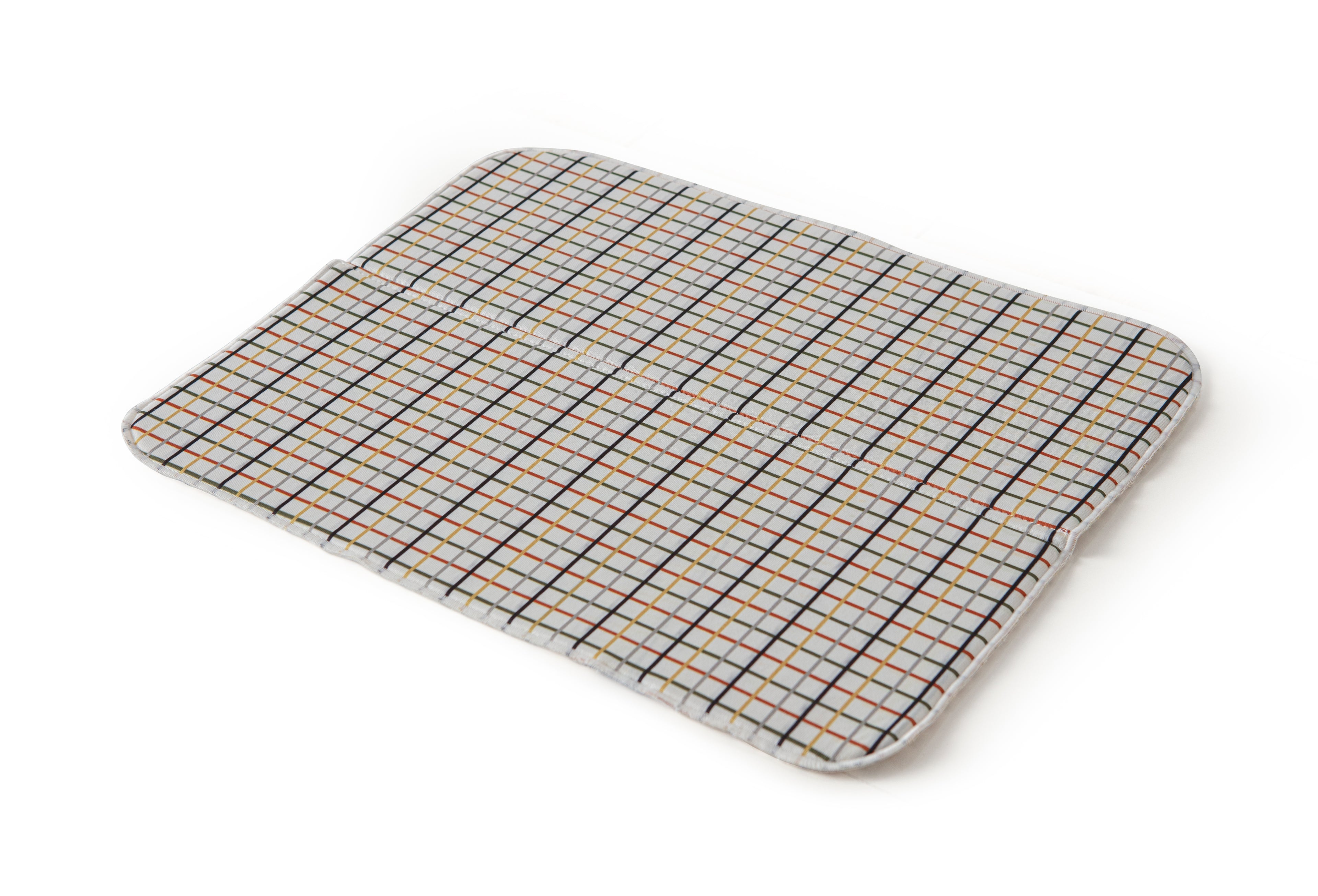 Bulaşık Kurutma Örtüsü, Bulaşıklık, Tezgah Üstü Bulaşık Matı, Süper Emici Mutfak Matı, Ekoseli