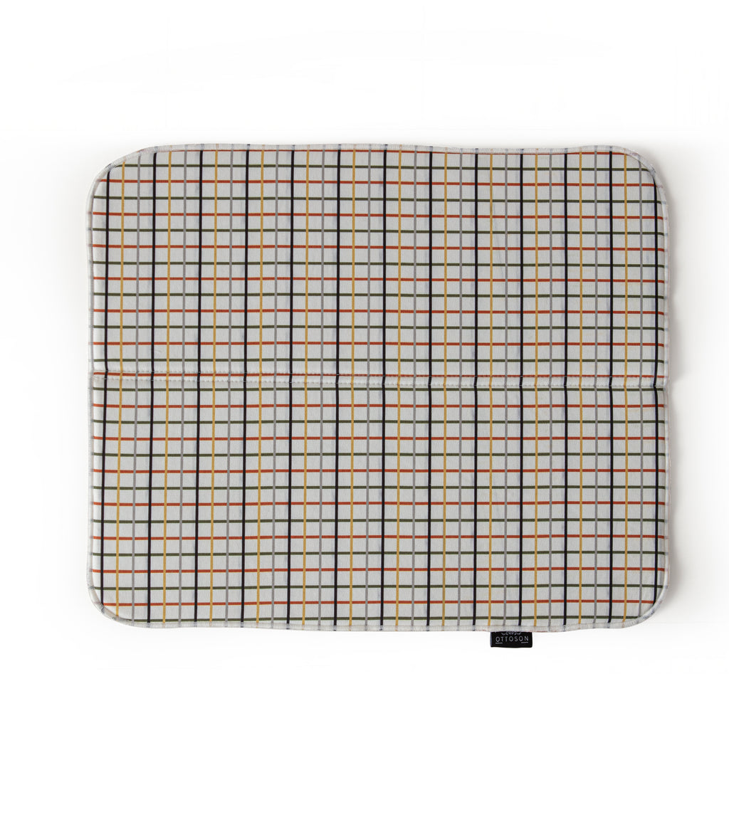 Bulaşık Kurutma Örtüsü, Bulaşıklık, Tezgah Üstü Bulaşık Matı, Süper Emici Mutfak Matı, Ekoseli