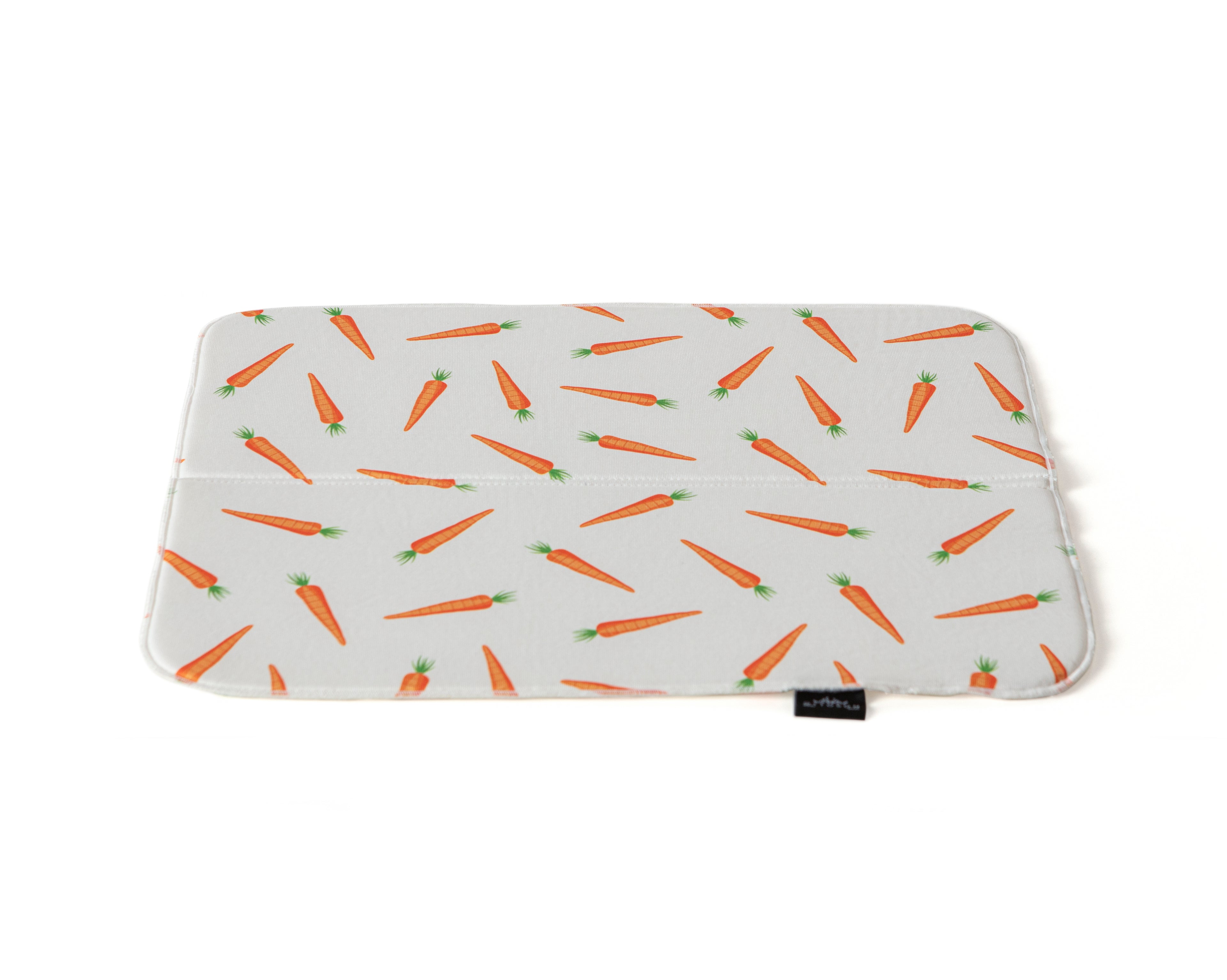 Bulaşık Kurutma Örtüsü, Bulaşıklık, Tezgah Üstü Bulaşık Matı, Süper Emici Mutfak Matı, Havuç