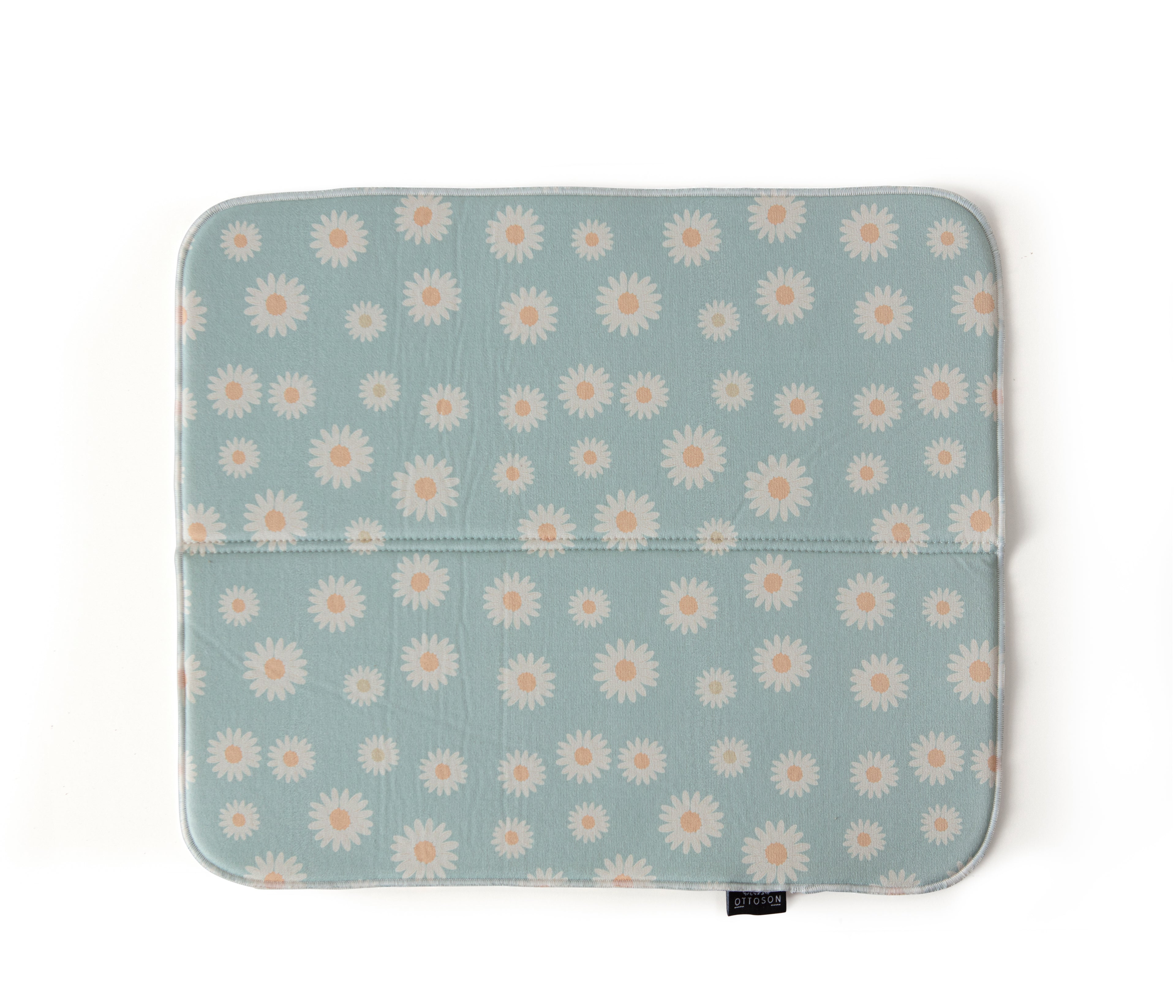 Bulaşık Kurutma Örtüsü, Bulaşıklık, Tezgah Üstü Bulaşık Matı, Süper Emici Mutfak Matı, Papatya