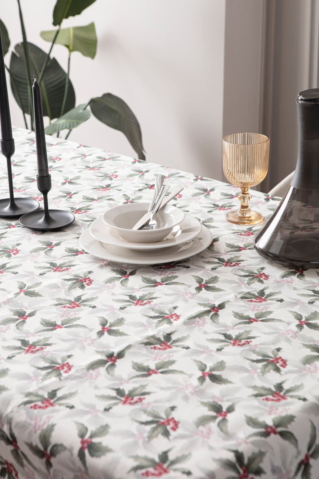 Kokina Premium Serisi, Masa Örtüsü, Duck Keten Kumaş, Kaymaz