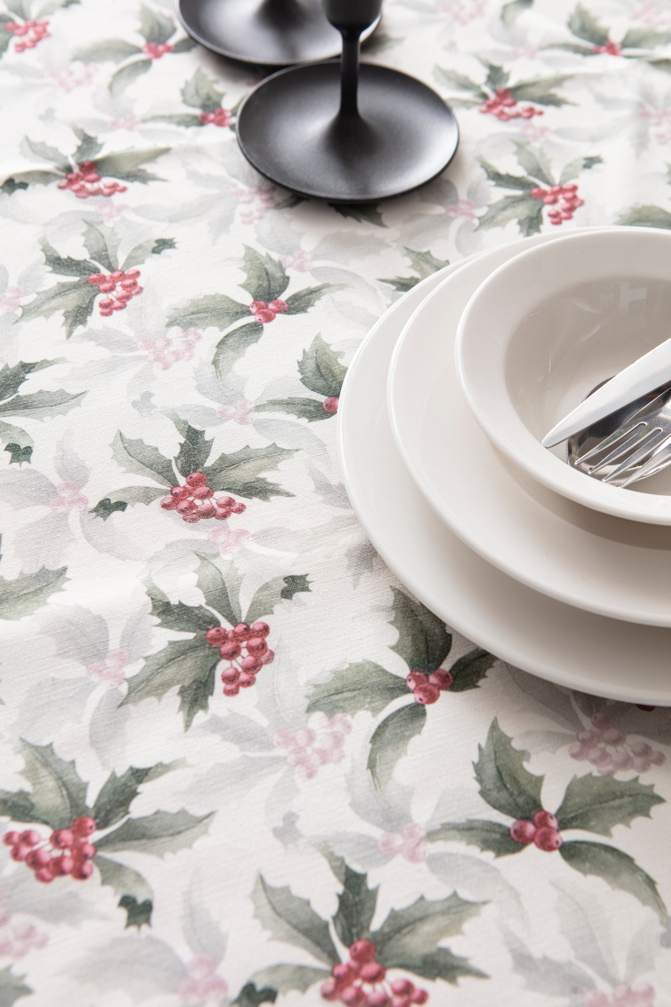 Kokina Premium Serisi, Masa Örtüsü, Duck Keten Kumaş, Kaymaz