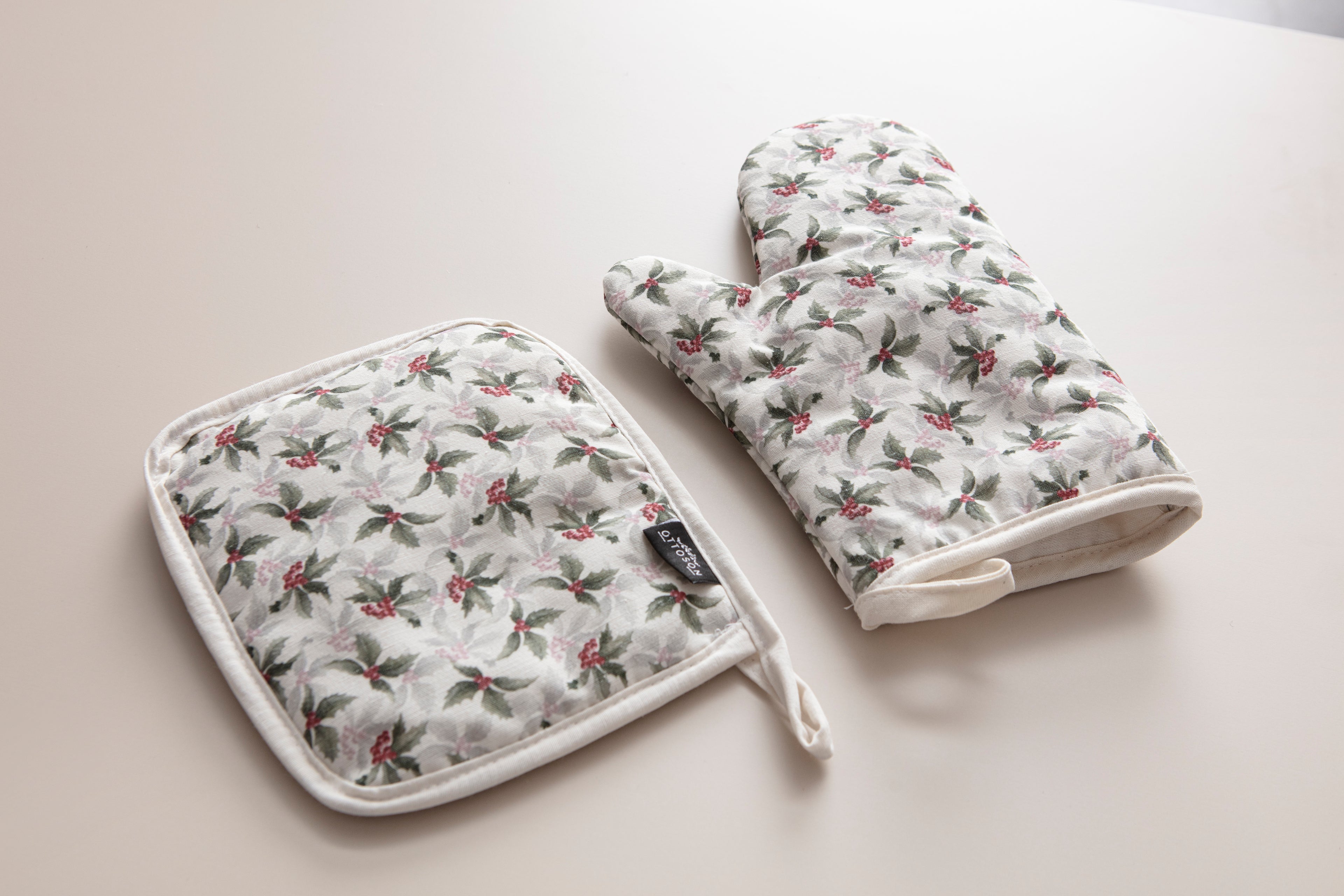 Kokina Premium Serisi, Fırın Eldiveni, Duck Keten Kumaş Mutfak Eldiveni