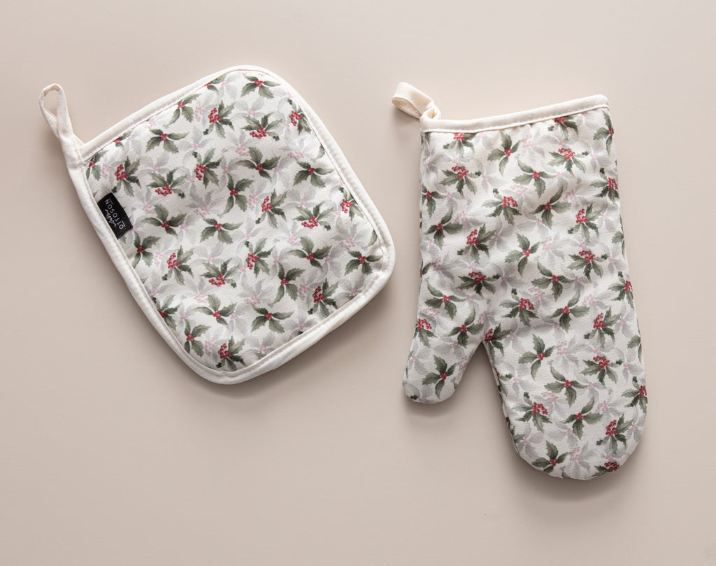 Kokina Premium Serisi, Fırın Eldiveni, Duck Keten Kumaş Mutfak Eldiveni