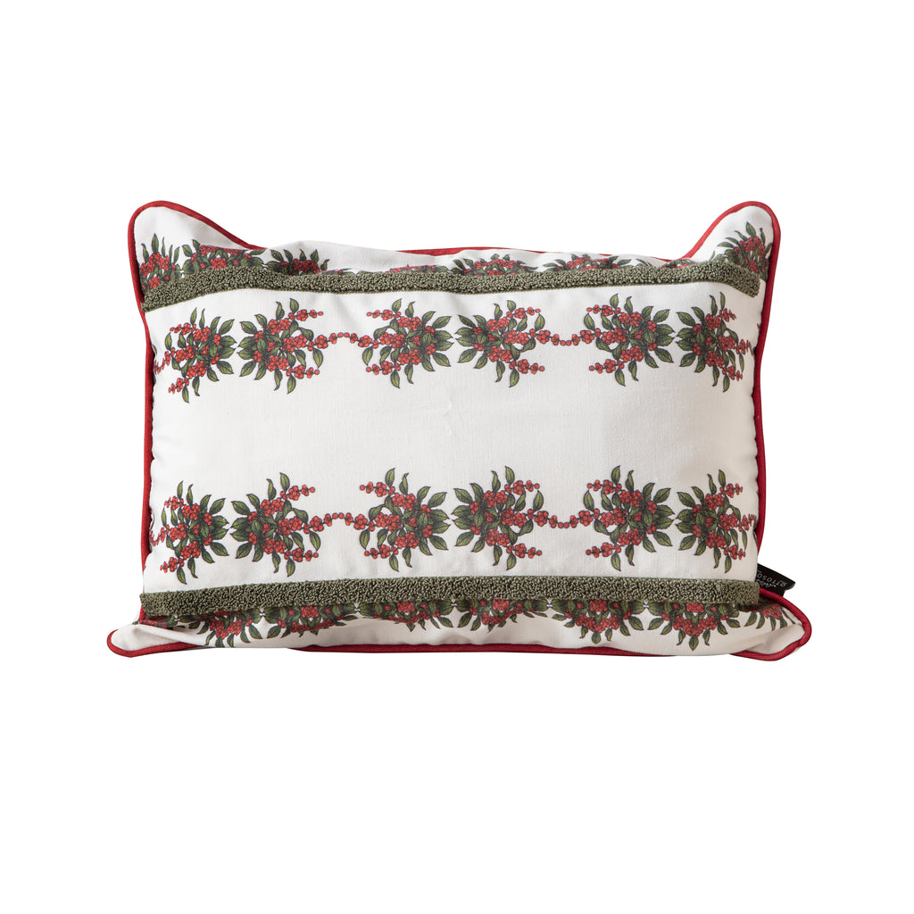 Kokina Premium Serisi, Yılbaşı Temalı Dikdörtgen Kırlent Kılıfı, 35x50cm