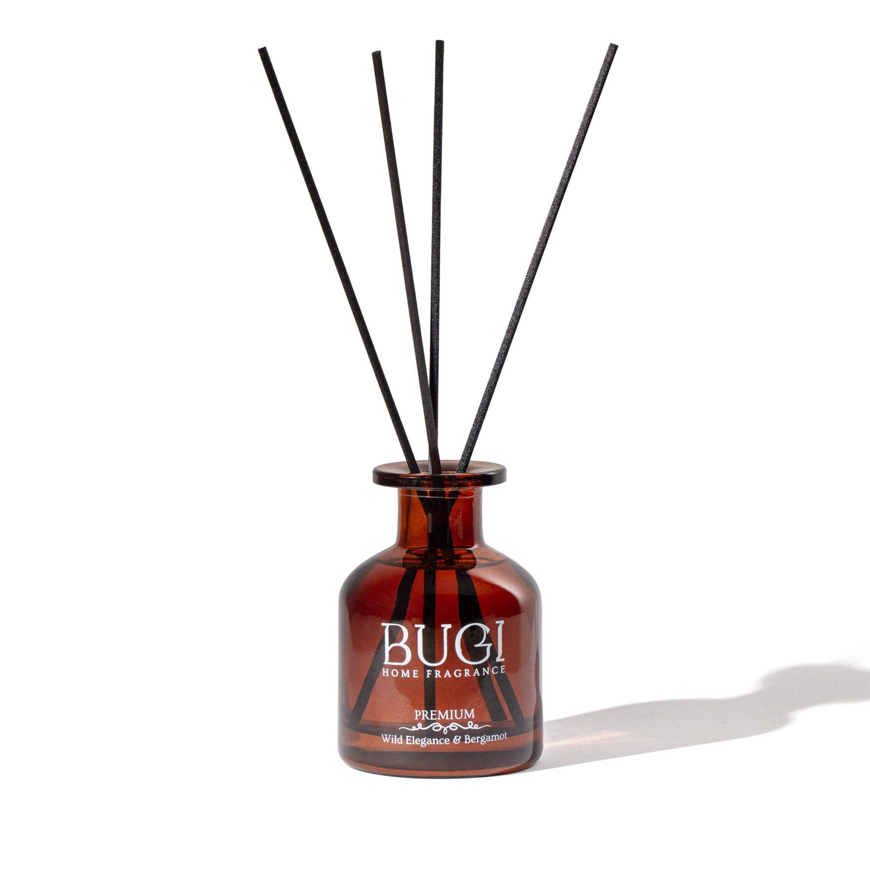 Wild Elegance Ev Oda Ortam Kokusu, Çubuklu Oda Kokusu Yabani Orkide & Bergamot, Yoğun Esanslı ve Kalıcı Oda Parfümü, Salon, Ofis, Ev, Yatak Odası ve Banyo için Büyük Boy Çubuklu Oda Kokusu