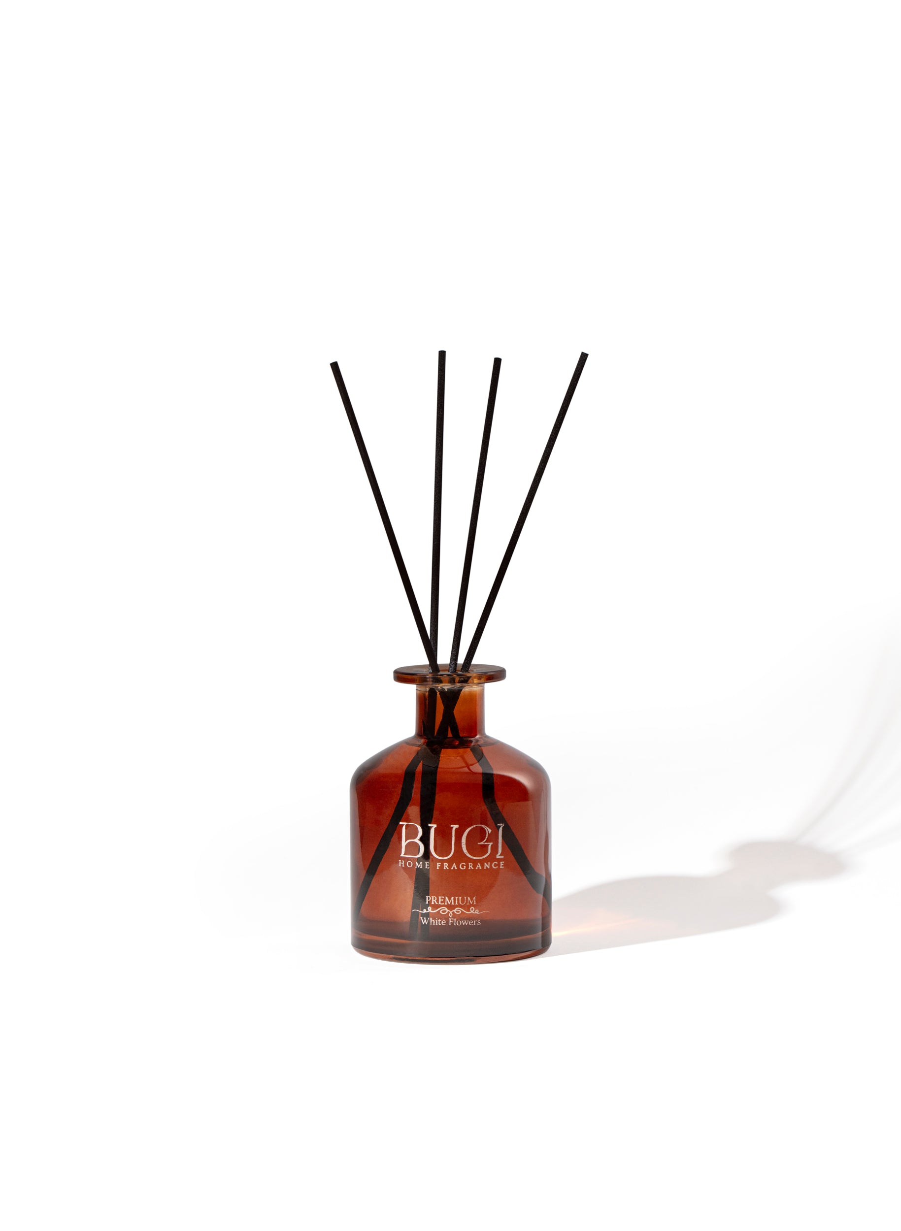 White Flowers Ev Oda Ortam Kokusu, Çubuklu Oda Kokusu Beyaz Çiçekler Çiçeği, Yoğun Esanslı ve Kalıcı Oda Parfümü, Salon, Ofis, Ev, Yatak Odası ve Banyo için Büyük Boy Çubuklu Oda Kokusu