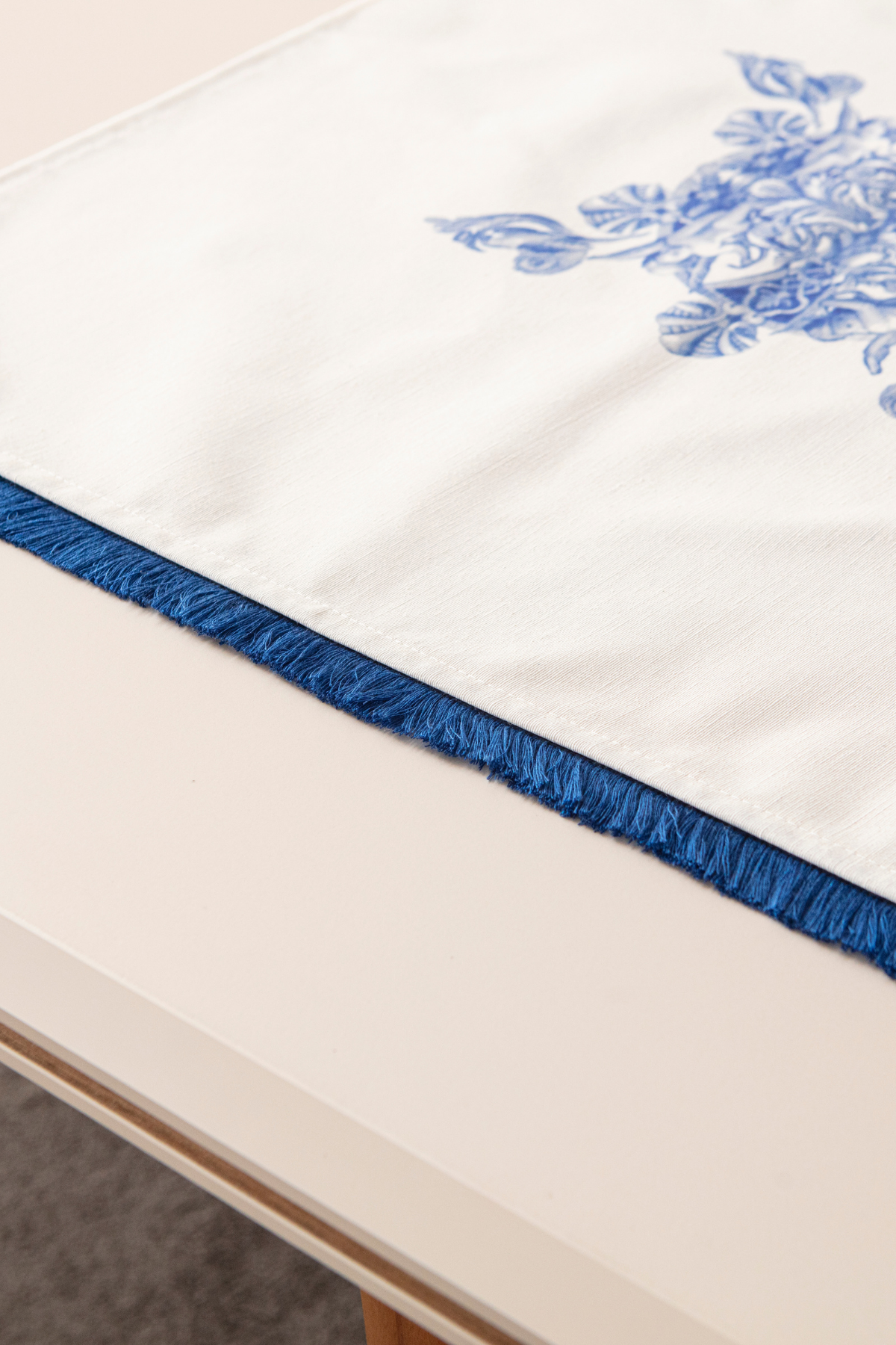 Duck Keten Runner, Azure Blue Premium Serisi, 45x140