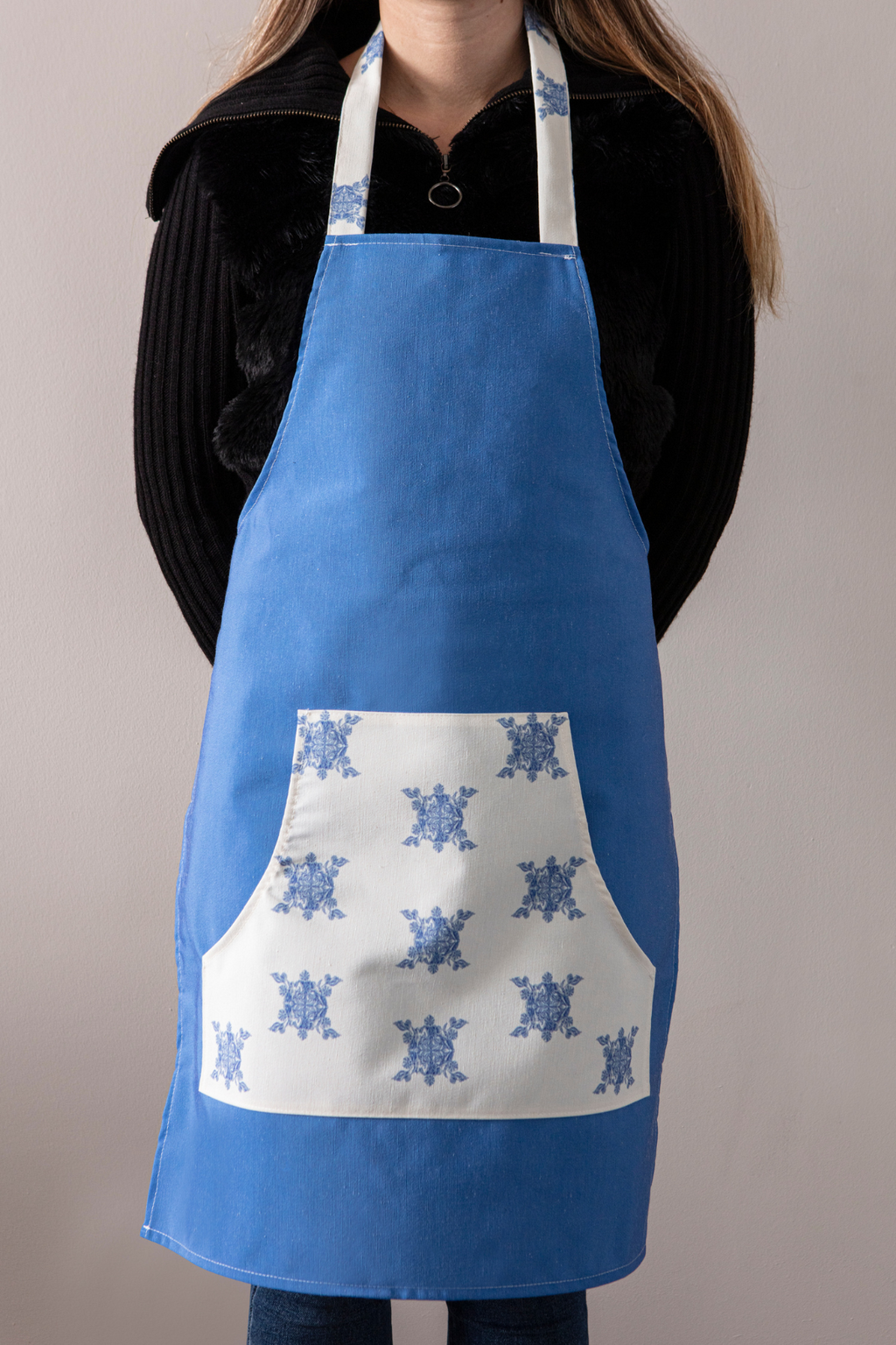 Azure Blue, Mutfak Önlüğü, Sıvı Geçirmez, 54 x 70