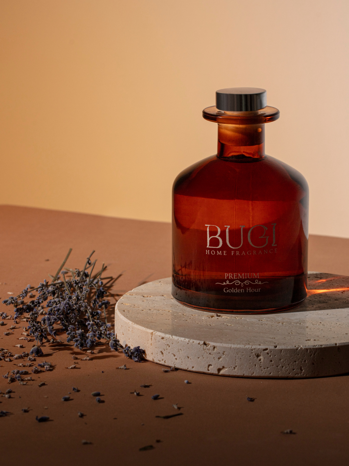 Golden Hour Ev Oda Ortam Kokusu, Çubuklu Oda Kokusu Yasemin Çiçeği, Yoğun Esanslı ve Kalıcı Oda Parfümü, Salon, Ofis, Ev, Yatak Odası ve Banyo için Büyük Boy Çubuklu Oda Kokusu