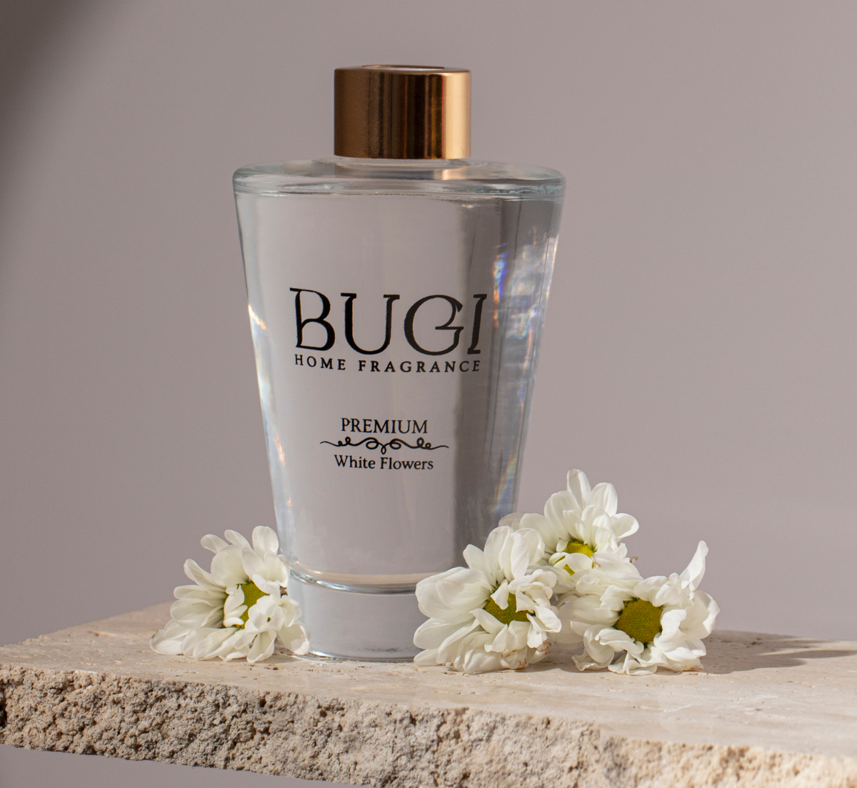 White Flowers Ev Oda Ortam Kokusu, Çubuklu Oda Kokusu Beyaz Çiçekler Çiçeği, Yoğun Esanslı ve Kalıcı Oda Parfümü, Salon, Ofis, Ev, Yatak Odası ve Banyo için Büyük Boy Çubuklu Oda Kokusu