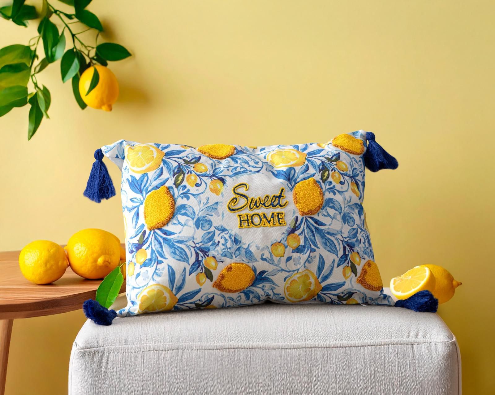 LİMON DESENLİ PUNCH KIRLENT